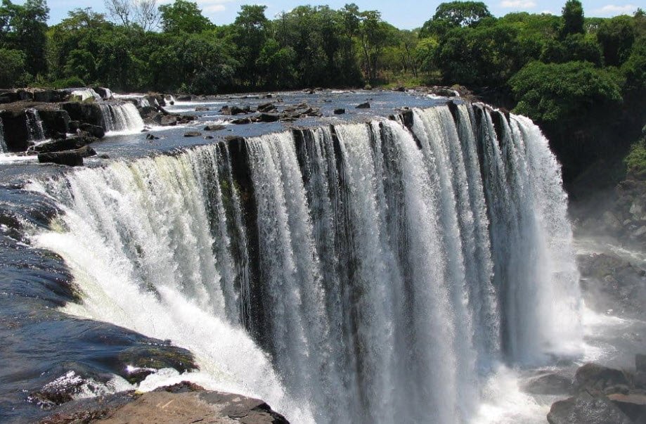 Lumangwe Falls, Northern Province (Northern Luapula Border), Zambia